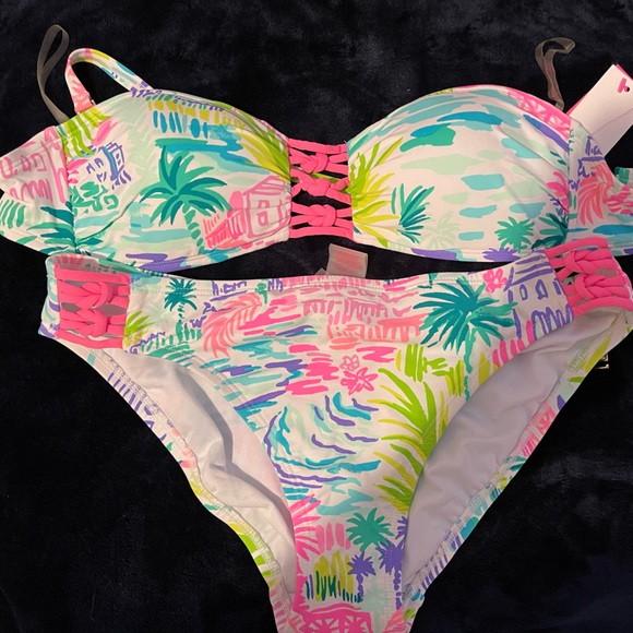 Lilly Pulitzer Sandy Lattice Bottom (only) - Picture 3 of 3